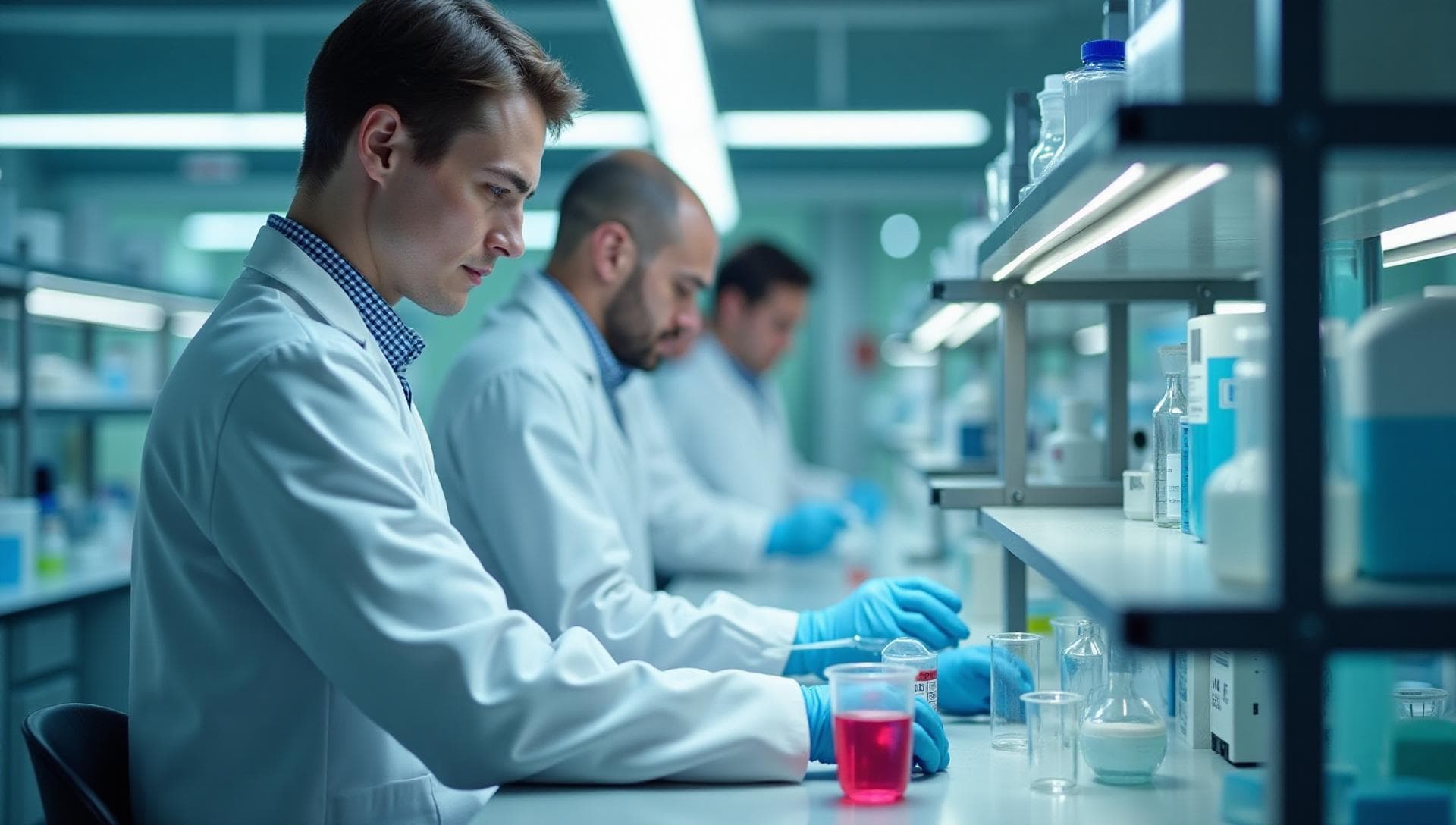 Chemie und Pharma - Labor, Produktion, Qualitätssicherung