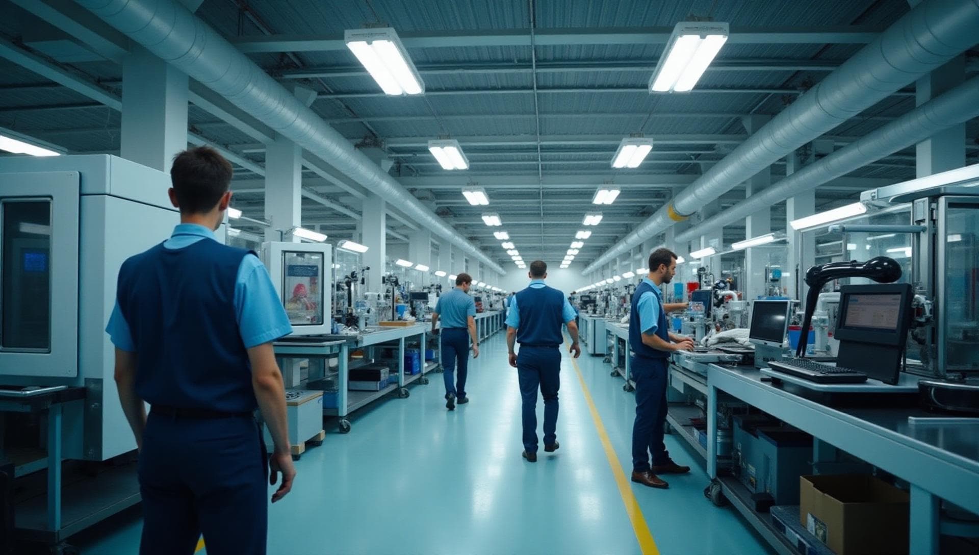 Verarbeitendes Gewerbe - Produktion, Montage, Qualitätssicherung